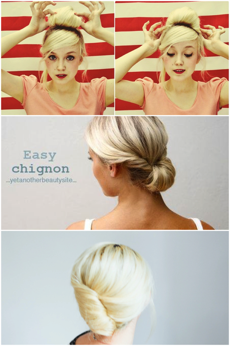 3 easy updos ready in 2 minutes