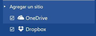 Vincular Dropbox con OneDrive Vincular Dropbox con OneDrive