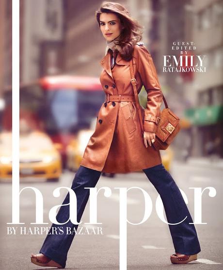 Emily Ratajkoswki protagoniza la portada de Harper by Harper's Bazaar