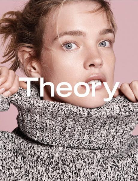 Natalia Vodianova vuelve a la campaña de otoño de Theory
