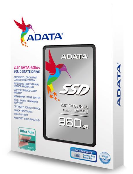 ADATA lanza al mercado nuevo SSD Premier SP550 SATA 6Gb/s SSD