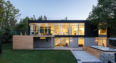 Vivienda Minimalista en Ottawa.