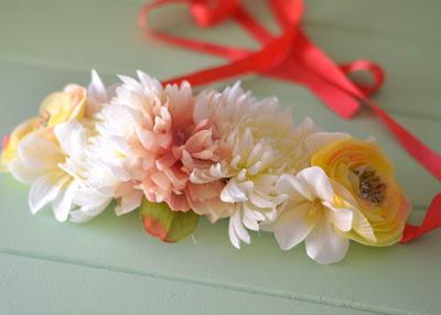handmade para bloggers : vídeo tutorial de cinturón de flores