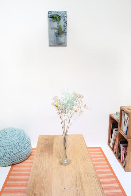 Flores en el muro...