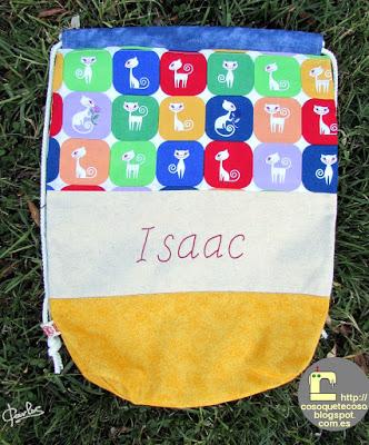 Mochila para Isaac