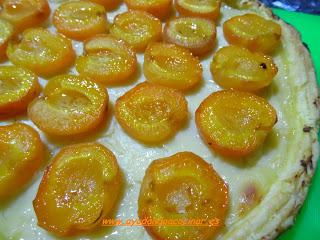 Tarta Con Albaricoques.