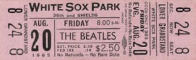 50 años: 20 Ago. 1965 - Comiskey Park - Chicago, Illinois [VIDEO]
