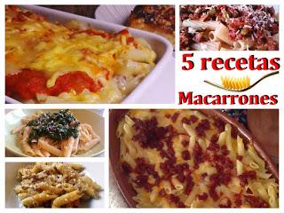 Macarrones recetas fáciles