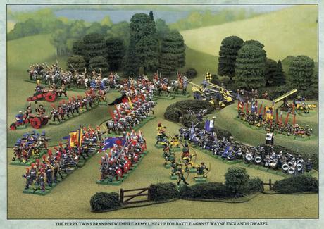 Los enanos de WFB 3ª de Wayne England