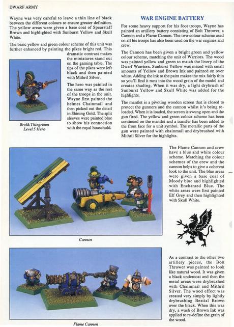 Los enanos de WFB 3ª de Wayne England