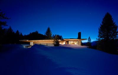 Residencia Minimalista en las Montanas de Wyoming