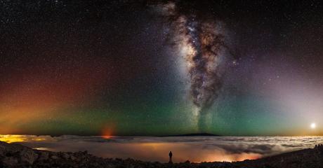 El cielo desde el Mauna Kea