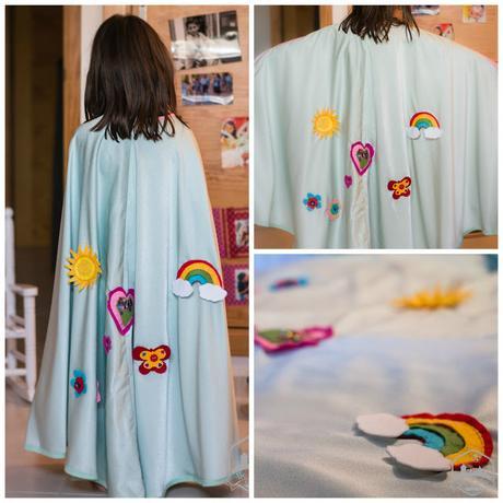 DIY: Una capa de cumpleaños para Sunflower (muy fácil)