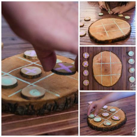 Jugar con elementos de la naturaleza