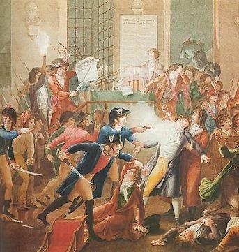 EL GOLPE DE THERMIDOR (julio, 1794) Y EL FIN DE ROBESPIERRE.