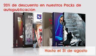 Terminamos el verano con un 20% de descuento en todos nuestros packs de autopublicación