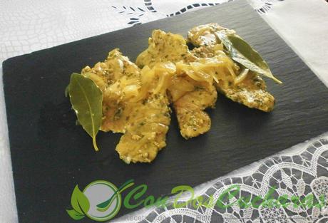 Filetes de lomo en escabeche al balsámico de manzana OLYMPUS DIGITAL CAMERA