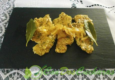 Filetes de lomo en escabeche al balsámico de manzana OLYMPUS DIGITAL CAMERA