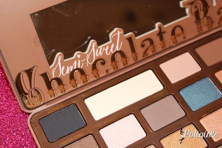 Paleta Semi-Sweet Chocolate Bar de Too Faced Paleta Semi-Sweet Chocolate Bar de Too Faced