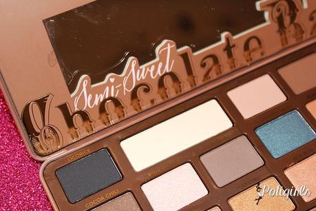 Paleta Semi-Sweet Chocolate Bar de Too Faced