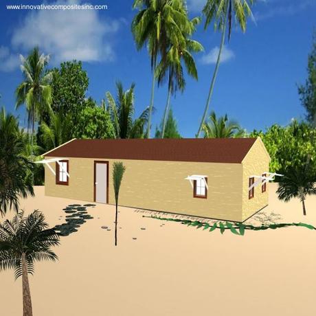 Viviendas livianas y económicas de construcción rápida.