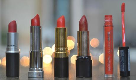 Mis 4 labiales rojos preferidos y uno que me decepciono y mucho!