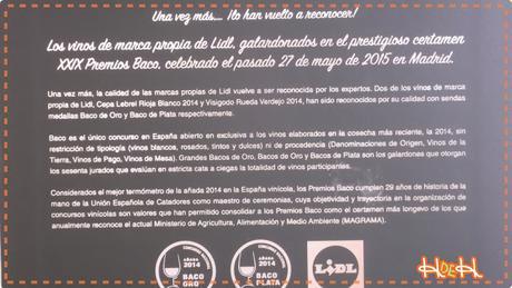 COLABORACIÓN LIDL: vino blanco COLABORACIÓN LIDL: vino blanco