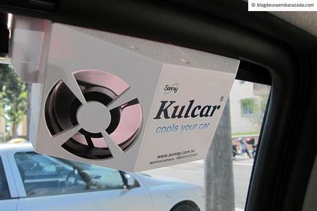 El ventilador para coche Kulcar con energía solar que nos acompañará estas vacaciones