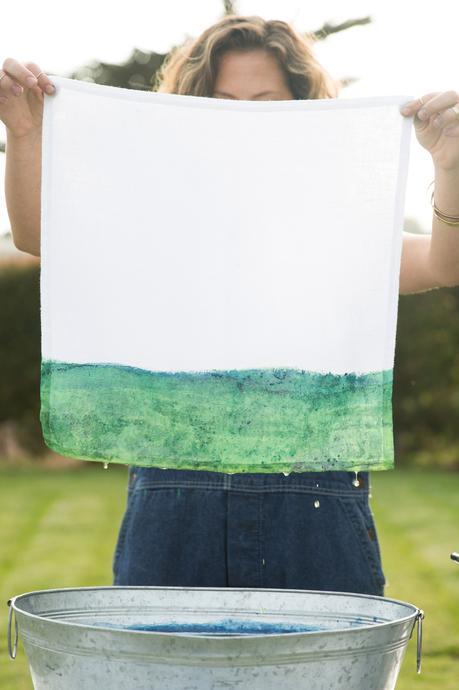 DIY: SERVILLETAS CON EFECTO DEGRADADO o DIP DYE DIY: SERVILLETAS CON EFECTO DEGRADADO o DIP DYE