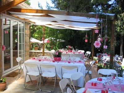 Outdoor Baptism Ideas - Ideas para Bautizos al Aire Libre.