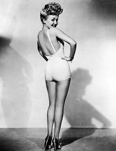 Betty Grable. Biografía, curiosidades y fotos de la chica de las piernas del millón de dólares