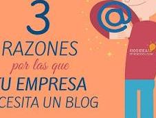 Razones Empresa Necesita Blog