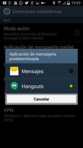 ¿Te puede afectar Stagefright? Hangouts Seleccionar cualquier app menos hangouts
