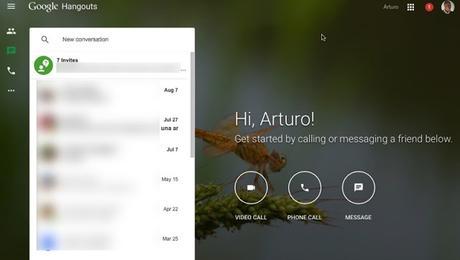 Hangouts no está muerto! Google lanza versión Web a lo FB Messenger