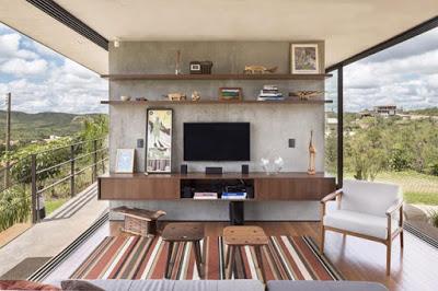 Casa de Hormigon Armado Minimalista
