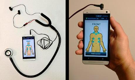 Un estetoscopio inteligente se conecta al movil para diagnosticar enfermedades pulmonares