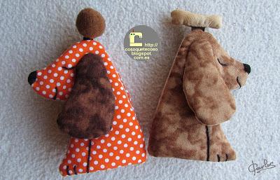 Perro cocker llavero