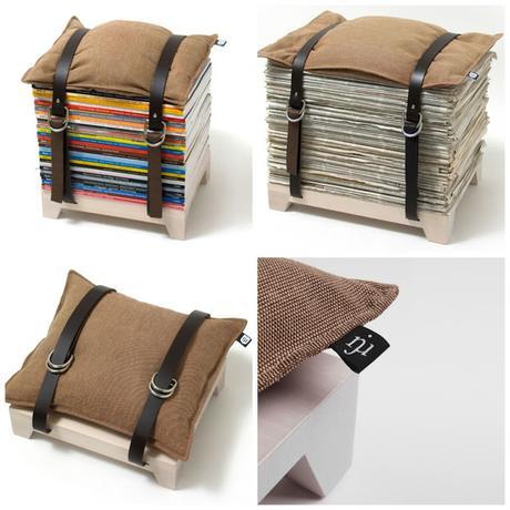 INSPIRACIÓN DIY: TABURETE REVISTERO