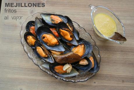 mejillones, mejillones en salsa,mejillones fritos,mejillones al vapor