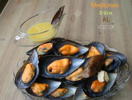 mejillones al vapor, mejillones fritos, mejillones en salsa
