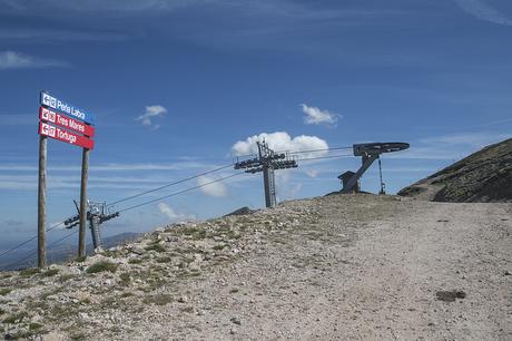 Subiendo a Pico Tres Mares