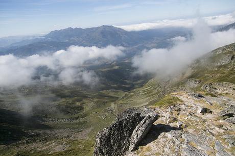 Subiendo a Pico Tres Mares