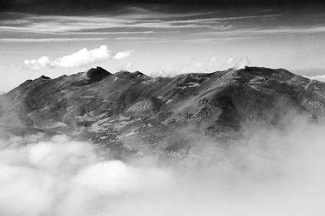 Subiendo a Pico Tres Mares