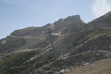 Subiendo a Pico Tres Mares