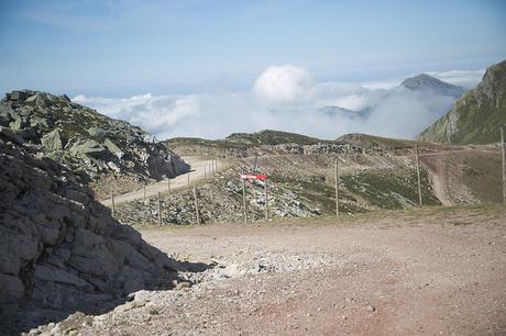 Subiendo a Pico Tres Mares