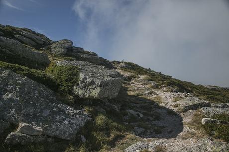 Subiendo a Pico Tres Mares