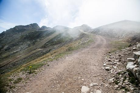 Subiendo a Pico Tres Mares