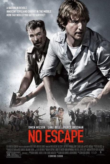 Afiche y trailers de Sin Escape, cinta protagonizada por Owen Wilson y Pierce Brosnan