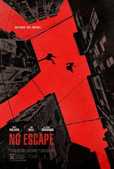 Afiche y trailers de Sin Escape, cinta protagonizada por Owen Wilson y Pierce Brosnan