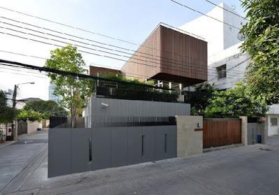Casa Moderna y Minimalista en Tailandia
